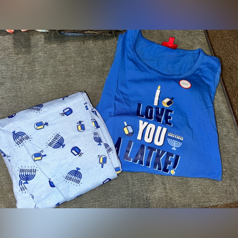 Hanukkah pajama set